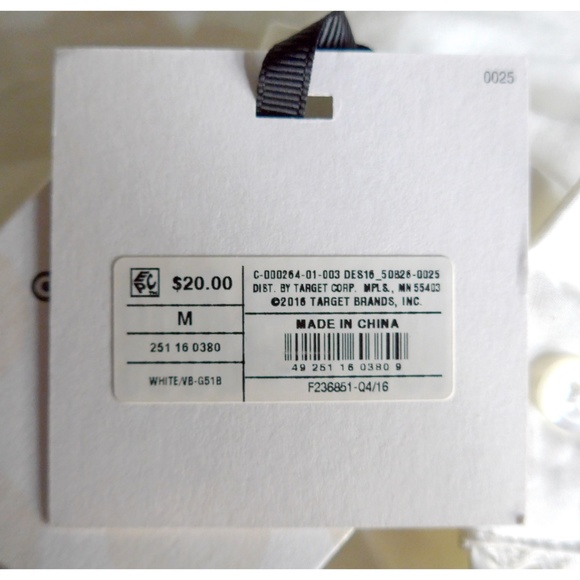 NWT Victoria Beckham For Target Girls M (7) Button Down Top with Pocket - Picture 10 of 14